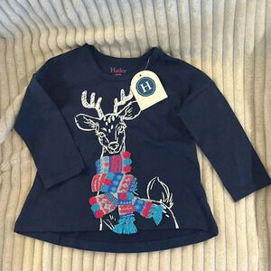 Hatley - NWT - long sleeve holiday T-Shirt. Size 2